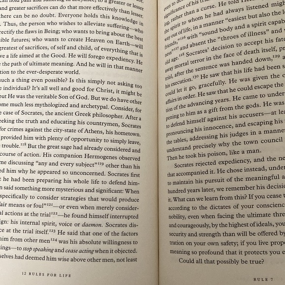 12 Rules for Life By Jordan Peterson Hardcover Book - Picture 3 of 5